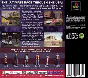 US Racer (EU) box cover back